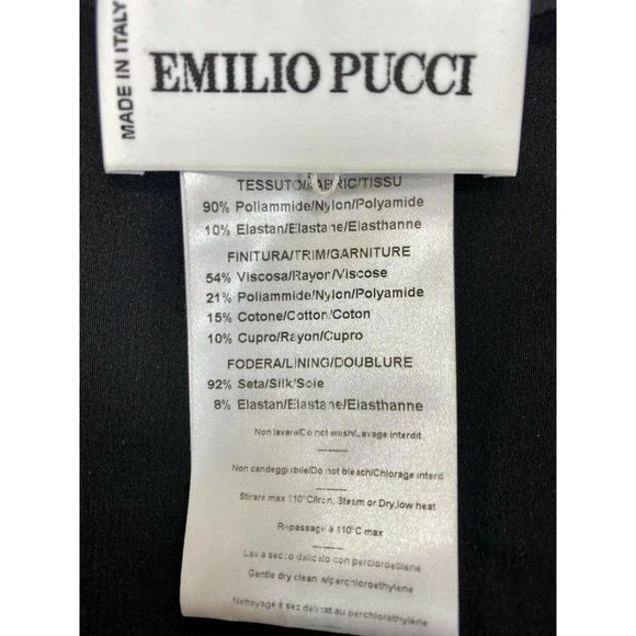 Iconic Emilio Pucci F/W 2011 Bordeaux Velvet-Embroidered Dress IT 44, US 8 - Picture 8 of 11